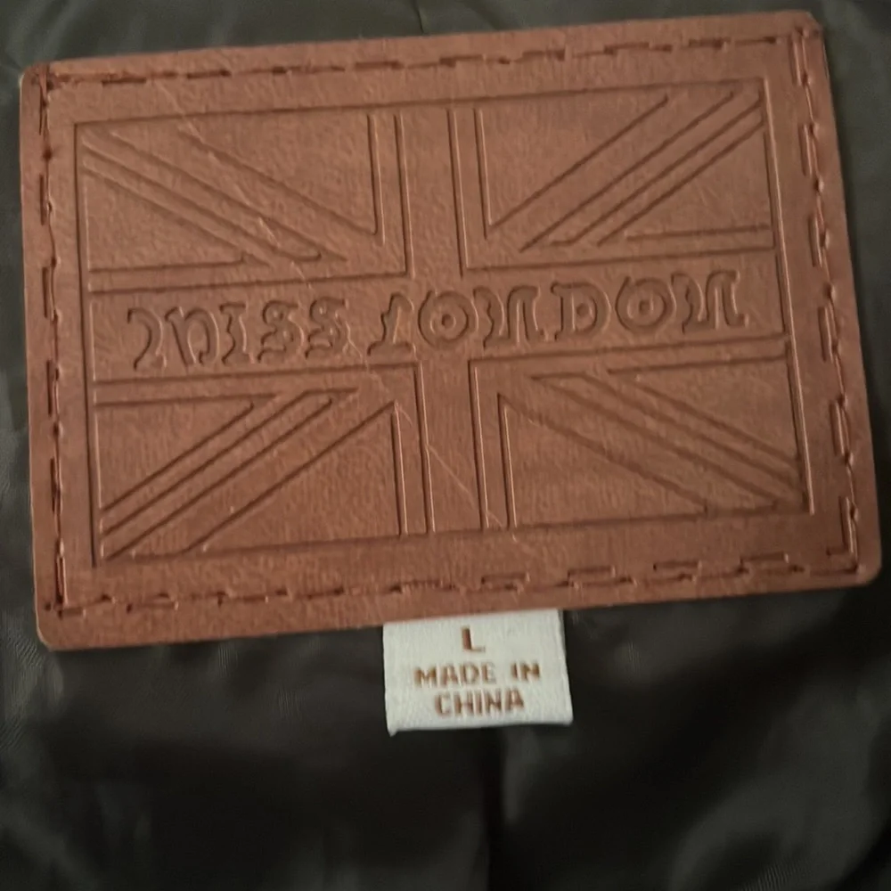 Faux leather moto jacket - Picture 3 of 5